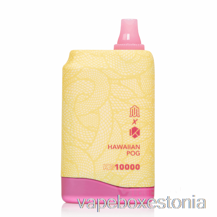 Vape Box Estonia Modus X Kadobar Kb10000 ühekordne Hawaiian Pog